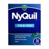 Vicks NyQuil Cold & Flu Relief Liquicaps, 16 ct
