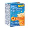 Lucky Super Soft Vitamin C Plus Vitamin D & Zinc, Immune Support Fizzy Drink Mix, Orange, 5 ct
