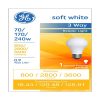 GE Soft White 3Way Reader Light Bulb 70/170/240W A21