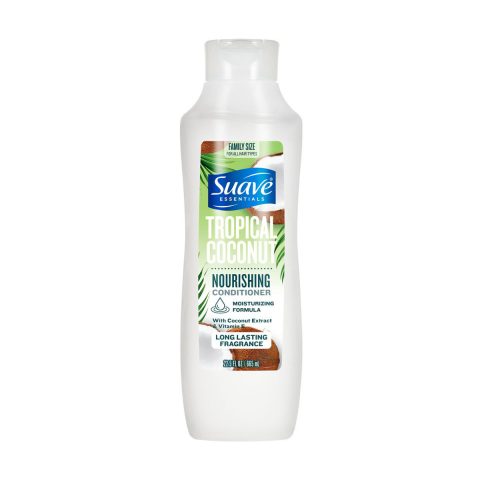 Suave Tropical Coconut Nourishing Conditioner with Coconut Extract & Vitamin E, 22.5 oz