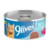9Lives Morris' Catch Paté Wet Cat Food With Real Tuna, 5.5 oz. Can