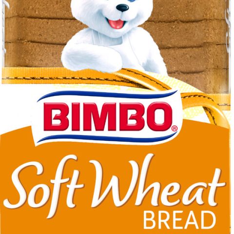 Bimbo Wheat Bread, 20 oz, Wheat Bread, Bag