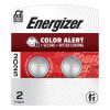 Energizer 2025 Batteries (2 Pack), 3V Lithium Coin Batteries