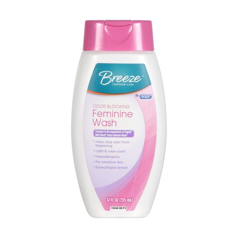 Breeze Odor Blocking Feminine Wash, 12 fl oz