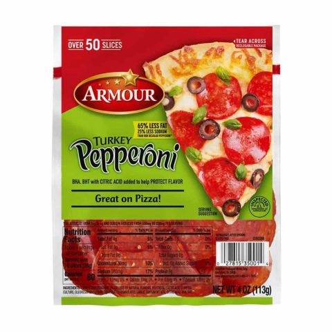 Armour Turkey Pepperoni, 4 oz
