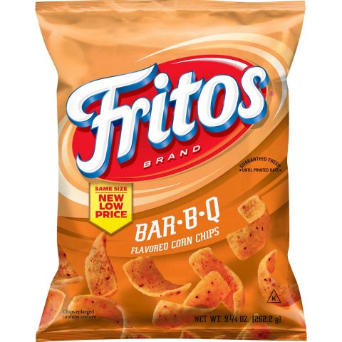Fritos Flavored Corn Chips Bar.B.Q 9 1/4 Oz