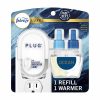 Febreze Plug In Air Freshener Scented Oil Starter Kit, Ocean Scent, 1 ct