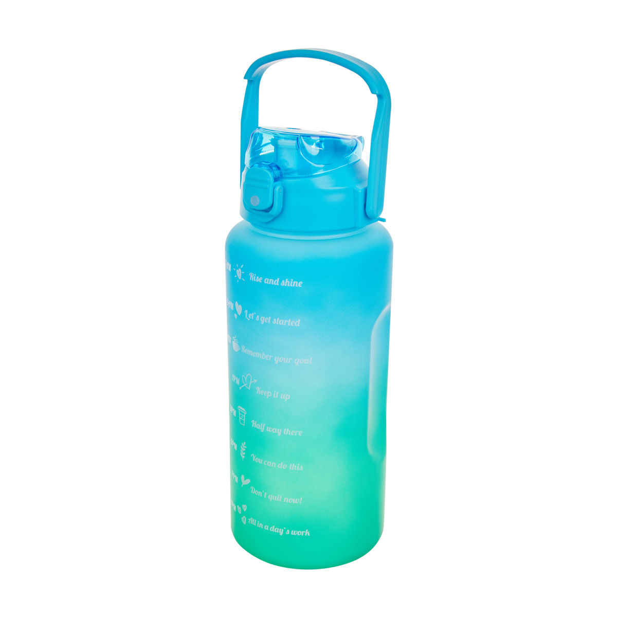 Ombre Water Bottle with Handle, Assorted