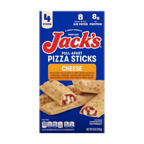Jack’s Pizza Sticks, Pull-Apart Cheese Pizza Sticks, 4ct
