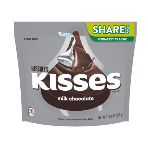 Hershey’s Kisses Milk Chocolate Candy, 3 oz